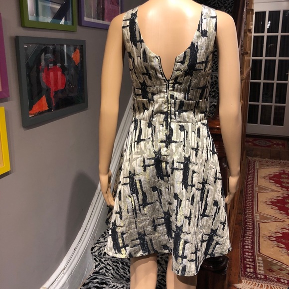 Penelope Tree Girls Gold/Black Sleeveless Dress - Picture 2 of 4